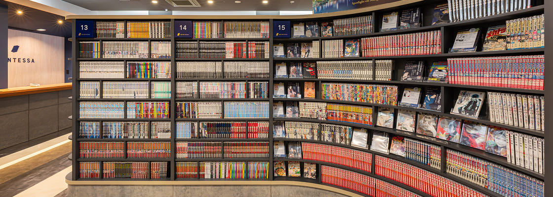 幅広いジャンルの”MANGA”をラインナップ