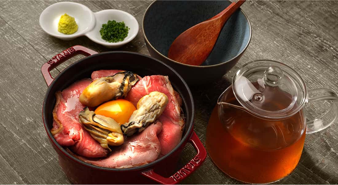 写真：夕食