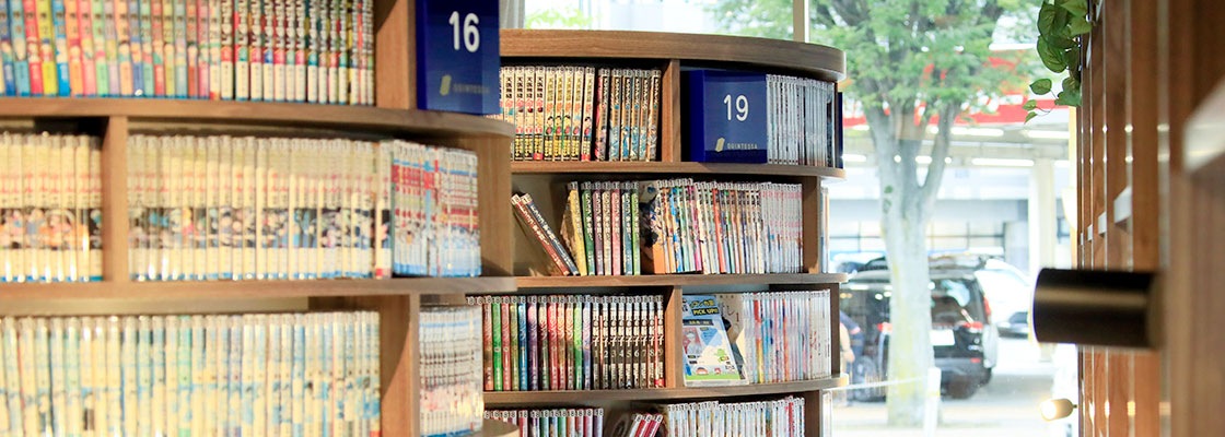 More than 8,000 books of Japan’s subculture MANGA