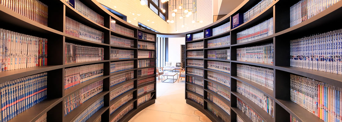 日本のサブカルチャー”MANGA”が蔵書7,000冊以上