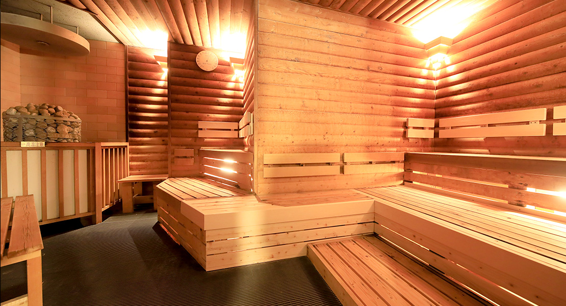 Dry sauna (for men)